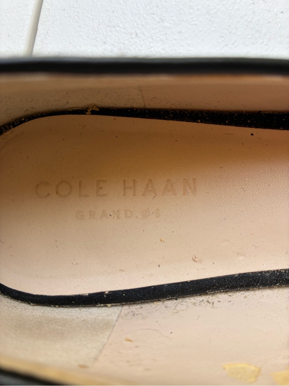 Cole Haan Leopard Print Pointed Toe Loafers - Tan & Black - Picture 4 of 6